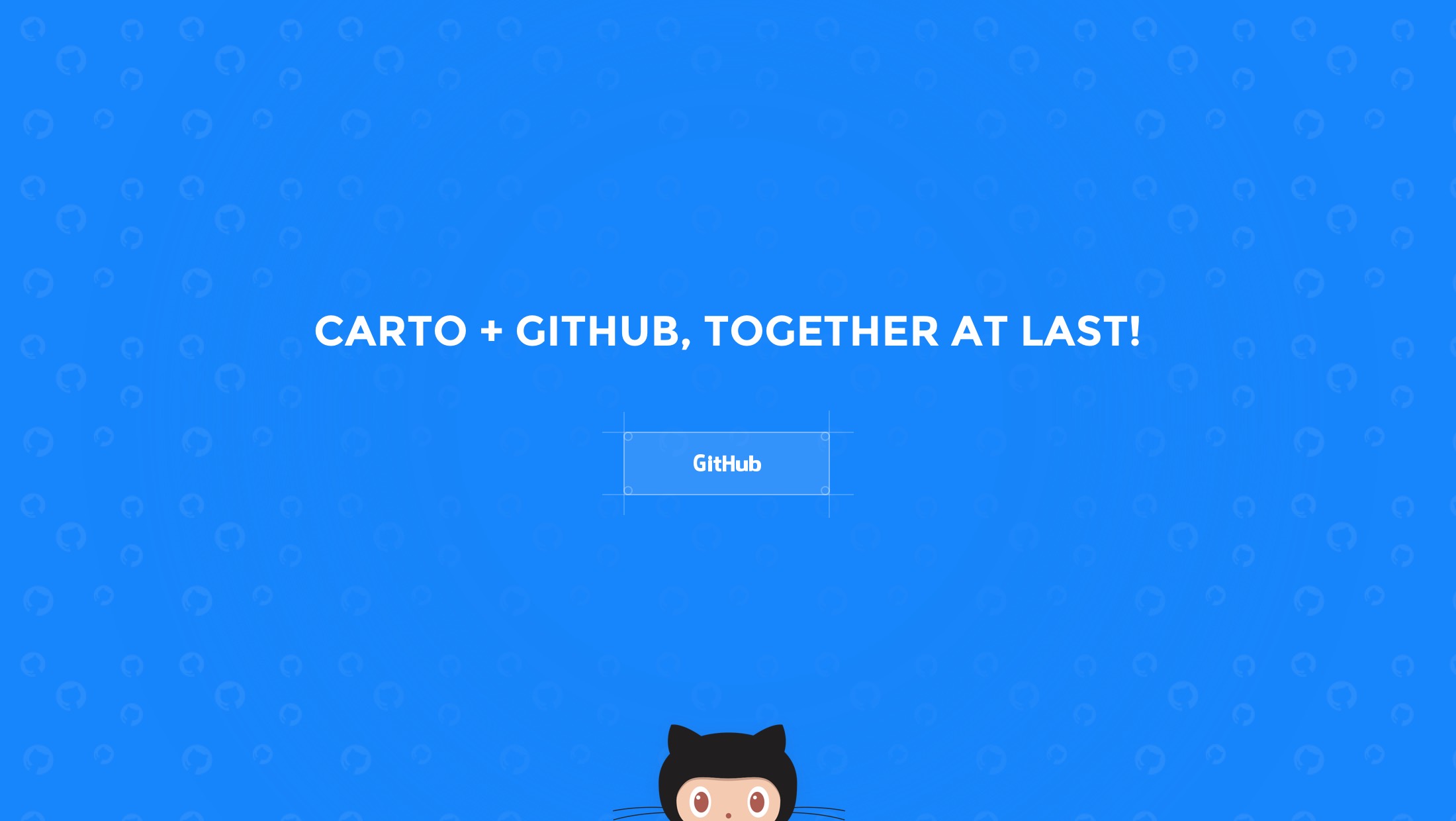CARTO is now part of the Github Student Developer Pack!