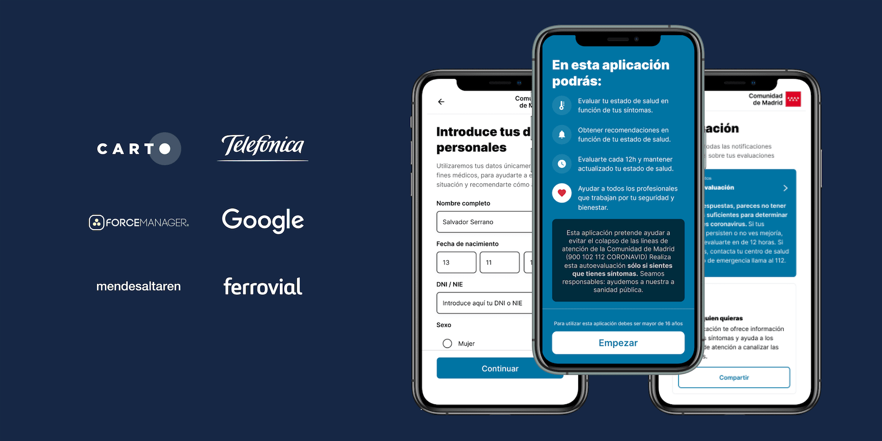 CARTO collaborates on 'AsistenciaCovid19' App against Coronavirus