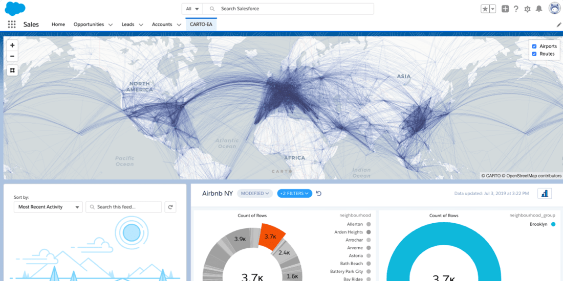 Mapping Your Salesforce Data: CARTO in Einstein Analytics