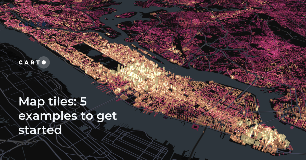 Map tiles: 5 examples to get started