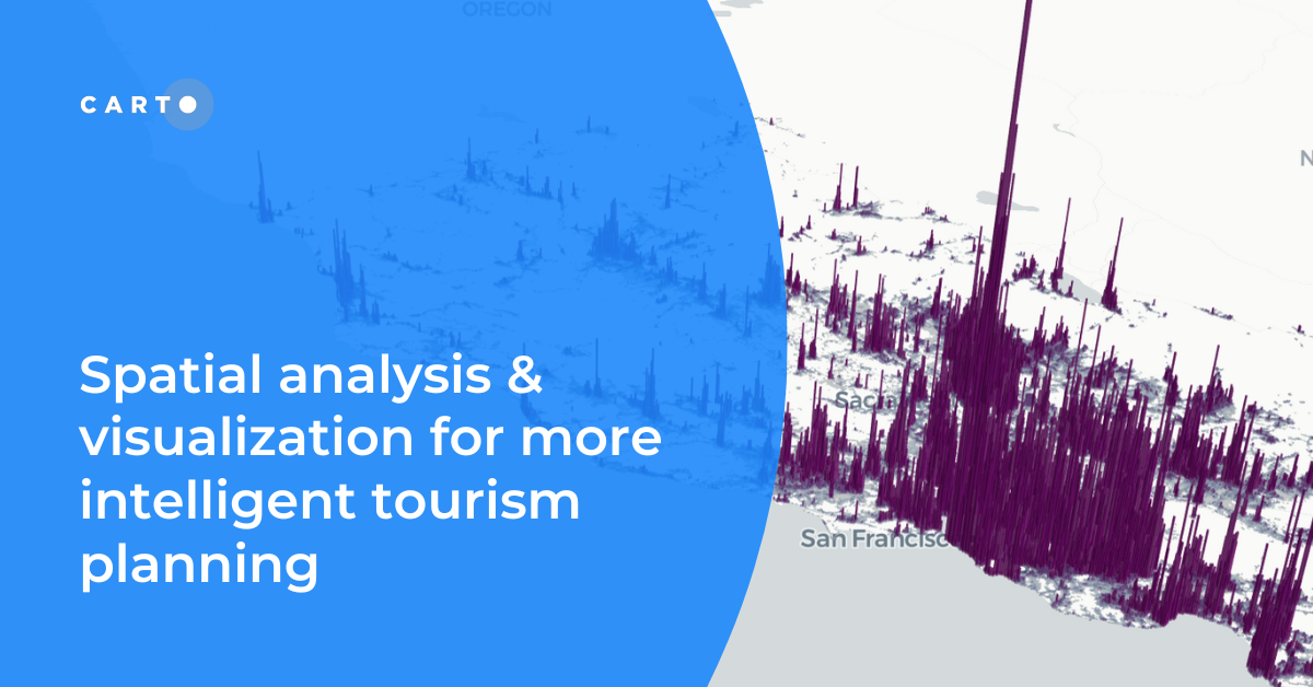 Spatial analysis & visualization for more intelligent tourism planning