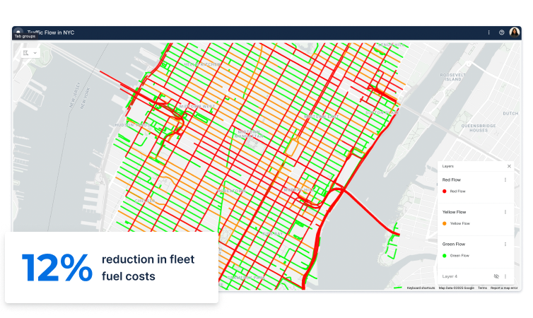 Traffic management mobile image