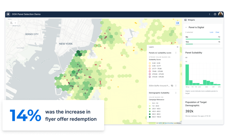 OOH Targeting mobile